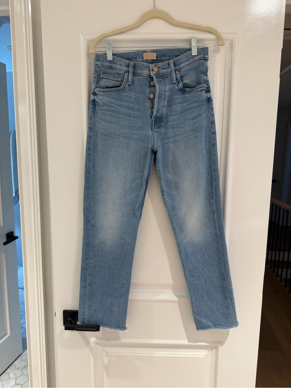 MOTHER Light Blue Men’s Straight Jeans